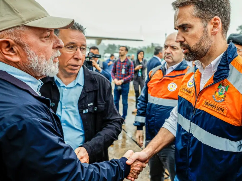 Lula garante recursos para o Rio Grande do Sul, atingido por temporais